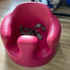 Pink Bumbo baby seat